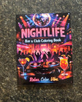 Nightlife: Bar & Club Coloring Book
